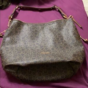 Large Brown Calvin Klein bag